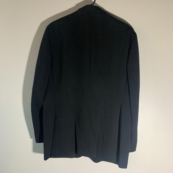 POLO RALPH LAUREN Corneliani VIRGIN WOOL BLAZER MADE IN ITALY Black Sz 42‎ MINT - Picture 11 of 14